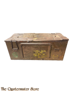 Metal P59 Ammo Crate 25 pounder Canada