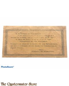 Anzeige NSDAP votragsreihe Ein neues Jahrtausend bricht an 1941 Ortsgruppe Bad Salzdetfurth