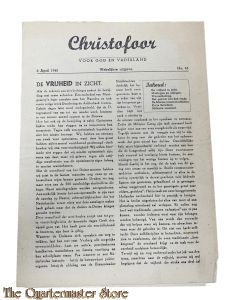 Krant - Christofoor : voor God en Vaderland no 43, 6 april 1945