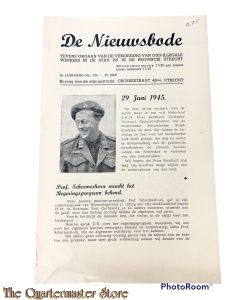 Krant de Nieuwsbode 2e jrg no 12, 30 juni 1945