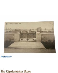 Postcard 1918 Airoplane Cemetry Ypres
