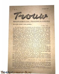 Krant Trouw no 61,  24 maart 1945