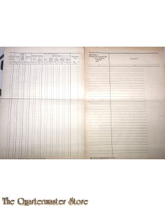 2 Dokumente Wehrmacht auszahlung/Abrechnung 1943 (Payment documents WH 1943)