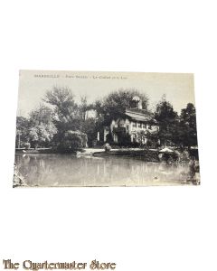 Postcard 1918 Marseille , Parc Borely - Le Chalet et le Lac