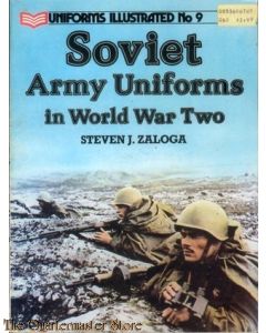 Book - Soviet army uniforms in World War Two (Uniforms illustrated)