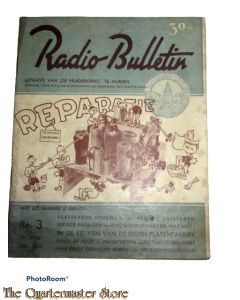 Radio Bulletin no 3 1943 de Muiderkring te Muiden in WW2