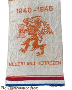 Bevrijdingshanddoek - Nederland Herrezen - 1940-1945