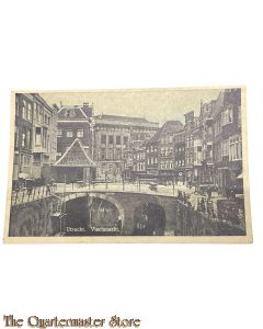 Ansichtkaart 1946 Utrecht Vischmarkt