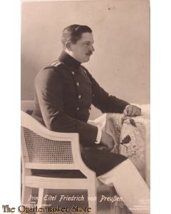 AnsichtsKarte (Mil. Postcard ) Prins Eitel Friedrich von Preussen