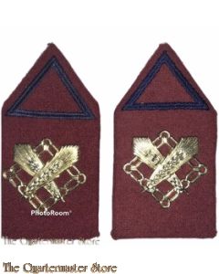 Kraag emblemen Intendance opleiding Reserve Officier