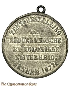Gedenkpenning Tentoonstelling van Nederlandsche en Koloniale Nijverheid Arnhem 1879
