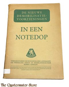 Book - Nieuwe demobilisatie voorzieningen in een notedop 