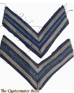 Original British RAF Rank Stripe Chevrons Corporal (set)