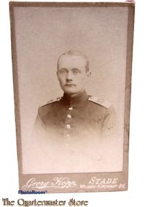Foto duitse soldaat studio portret WK1 Stade