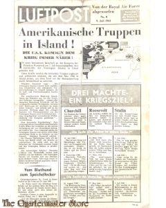 Flugblatt / Leaflet EH.510/8, Luftpost, Nr. 8, 9. Juli 1941