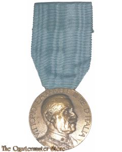 Italy - Medal Regia Aeronautica Vittorio Emanuele III Re d’Italia medaglia modello anonimo (: Long Air Command Military Medal)