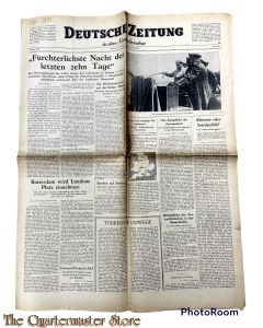 Deutsche Zeitung in den Niederlanden no 105  Dienstag 17 September 1940