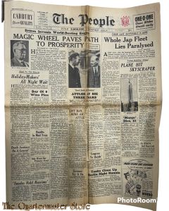 Newspaper , The People no 3326 Sunday July 29 1945