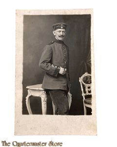 Postkarte Studio 1914-1918 photo Soldat in parade uniform 