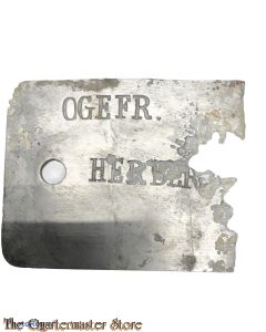 Naam plaatje Ogefr Herber...  (bodemvondst Rechlin)