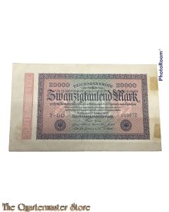 Reichsbanknote Zwanzigtausend Mark 1923