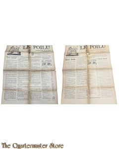 2 x Le poilu : [journal fondé sur le front en novembre 1914]