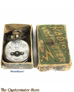 Radio voltmeter in doos 1938-40