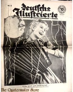 Magazine Deutsche illustrierte 14er Jrg no 6 , 8 febr 1938 