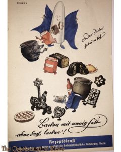 Rezeptdienst Reichsnahrstand Deutsches Frauenwerk
