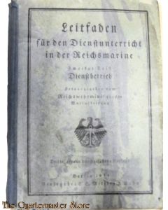 Book - Leitfaden für den Dienstunterricht in der Reichs Marine 1934
