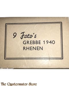 Mapje 9 foto's Grebbe 1940 Rhenen