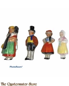 WHW 4x Spende abzeichen klederdracht 