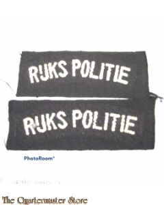 Straatnamen Rijks Politie 
