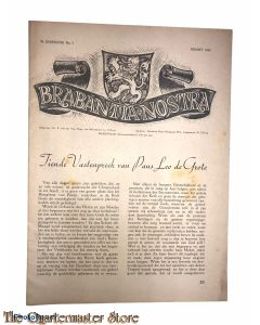 Maandblad Brabantia Nostra (Ons Brabant) 8e jrg no 3 maart 1945