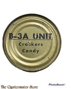 B-3A ration can of Crackers and Candy 1960’s