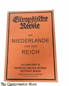 Brochure - Die Niederlande und das Reich (= Europäische Revue, XVII. Jahr, Heft 12)