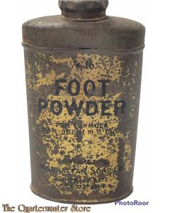 Tin Footpowder US Army 1918
