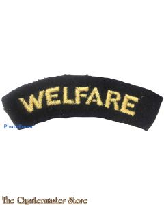 Shoulder flash Welfare 