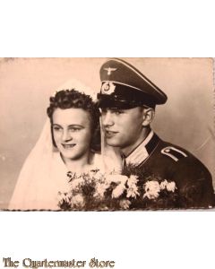 Photo (Mil. Postcard) NCO wedding picture