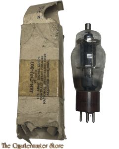 US Army Signal Corps WW2  Tube JAN-CNU-807 (boxed)
