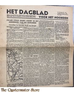 Krant - Het Dagblad voor het Noorden vrijdag 23 maart 1945 1e jaargang no 196