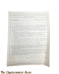 2 x Document Vergadering Wassenaar juni en  october 1940 broederschap Candidaat Notarissen Zuid-Holland