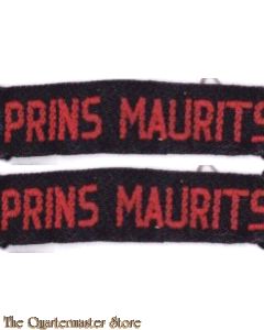 Straatnamen Prins Maurits set  (Regiment Veld Artillerie)