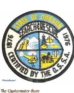 Patch State of Oregon Search and Rescue (SAR)