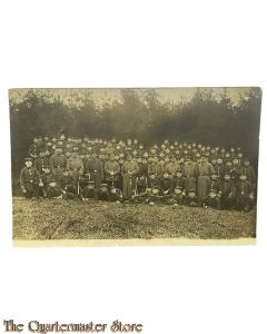 Photo 1914-18 Gruppe soldaten mit MG08