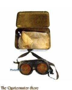 USAF Polaroid Goggles in metal box (Goggle Variable Density).