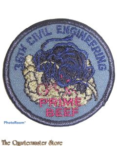 Badge 36th  Civil Engineering "Prime Beef" USAF