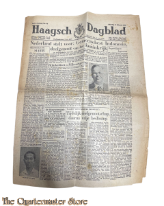 Krant  Haagsche Dagblad 6e Jrg no 35  maandag 11 Febr 1946