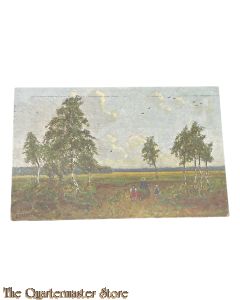 Ansicht kaart Militair 1915 2 RVA  6e Batterij 