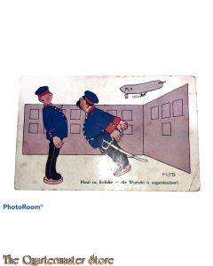 Ansicht 14-18,Maul zu, Kulicke, die Wurscht is ungeniesbar ! Veldpost